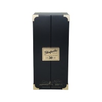 Boîte Cadeau en Bois de Luxe Personnalisée pour Whisky, Emballage Rigide Haut de Gamme pour Spiritueux Premium, 50 Ans