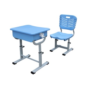 Ensemble Chaise et Bureau SONGYE en Métal Moderne, Hauteur Réglable, Robuste, pour Crèche et École, Garantie 1 An - Product Image 4