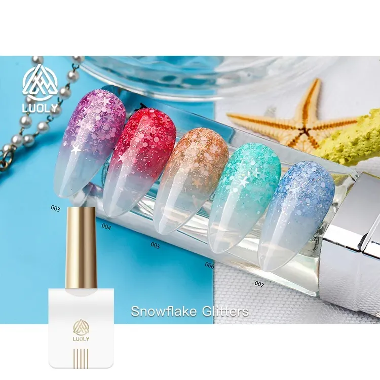 Juego de Esmalte de Uñas de Gel UV, Conjunto de Esmalte Base y Capa Superior para Manicura de Salón de Arte de Uñas