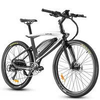 SAMEBIKE RS-A09 26 "500w Bafang 모터 48V16a 리튬 배터리 장거리 탄소 섬유 프레임 ebike 전기 도로 자전거 자전거