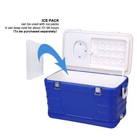 Glacière isotherme personnalisée pour bière 52l, glacière d'été