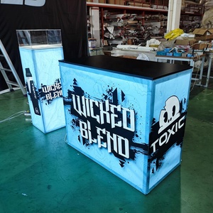 Custom 10x10 Trade Show Stand Lightbox in alluminio retroilluminato Expo Display espositivo modulare Design Stand per campioni - Product Image 2