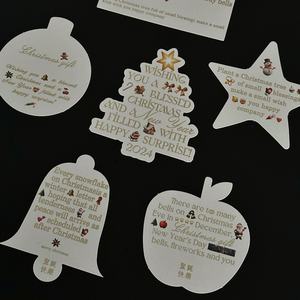 ซองจดหมายแบบมีขาตั้ง<span class=keywords><strong>ขนาด</strong></span>เล็กสำหรับจำหน่ายภาพ<span class=keywords><strong>ขนาด</strong></span><span class=keywords><strong>4x6</strong></span>ทำจากไม้3D A6สีน้ำพิมพ์ลายคริสต์มาส<span class=keywords><strong>โปสการ์ด</strong></span>ออกแบบได้ตามต้องการพร้อมหมุด - Product Image 2