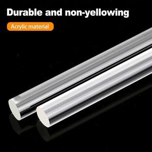 8 Varillas de Acrílico Transparente de 12 Pulgadas para Manualidades, Varillas Redondas de Acrílico, Palitos para Decoración de Pasteles - Product Image 4