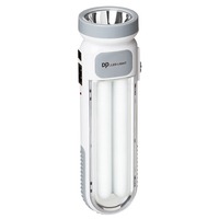 Lampe torche LED portable rechargeable DP Factory, lampe de secours, lampe de poche, charge solaire