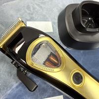 Kit de tondeuse à cheveux professionnelle M9651 Rechargeable 9000-9500rpm Tondeuse à cheveux à moteur magnétique Tondeuse vectorielle à lame DLC