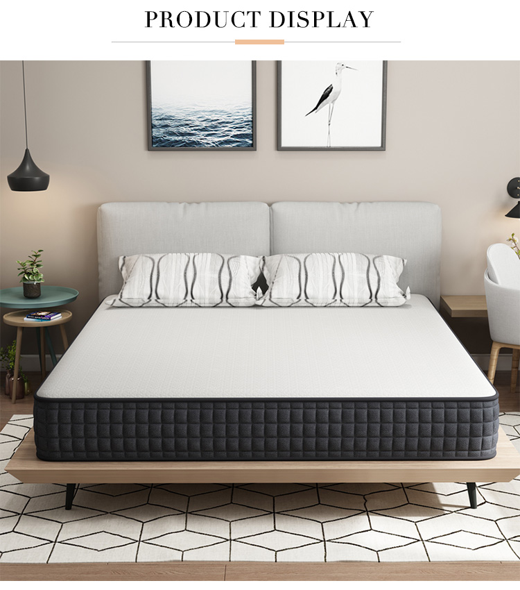 Gel memory foam mattress Comfortable feel foam mattress CertiPUR Certificates washable and removable cover PU foam