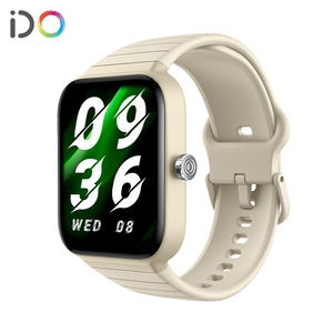 Ido mô hình tư nhân 2023 mới đến thời trang thông minh đồng hồ 1.8inch HD màn hình vuông BT cuộc gọi Vòng đeo tay thông minh 300mAh smartwatches - Product Image 1
