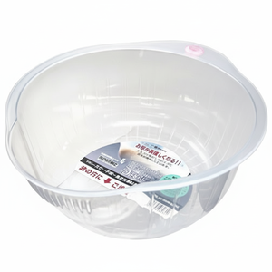 Inomata 23cm ciotola di plastica per il lavaggio del riso per la conservazione della cucina - Product Image 1