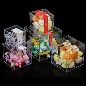 Großhandel große Größe Kunststoff Lebensmittel box klare Kunststoff Candy Box transparent hart extra große Kunststoff Aufbewahrung boxen mit Deckel