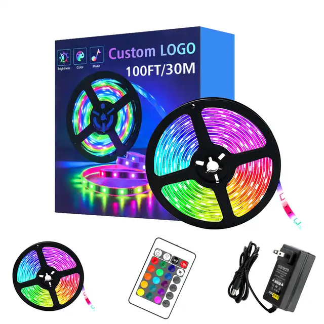 Full Color RGB Light Suit Music Function App Control Addressable SPI Pixel LED Light Strip
