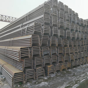 Harga pabrik terbaik potongan harga lembaran baja tipe Z Piling Bs En 12063 tiang baja struktural Sy395 - Product Image 6