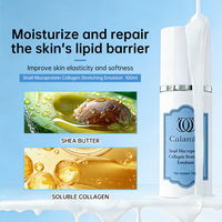 Ensemble de soins de la peau coréen Calantha, 96% de mucine d'escargot, acide hyaluronique, acide salicylique, beurre de karité, anti-âge, anti-rides, acné, visage