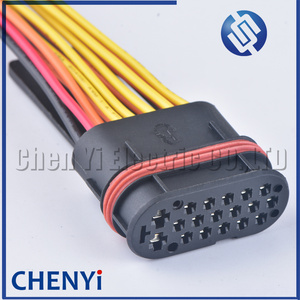 Conectores Automotrices de 18 Pines/Vías, 1.5/3.5mm, Resistentes al Agua, con Cables de 15cm, 9002862E, 900 286 <span class=keywords><strong>2E</strong></span> - Product Image 3