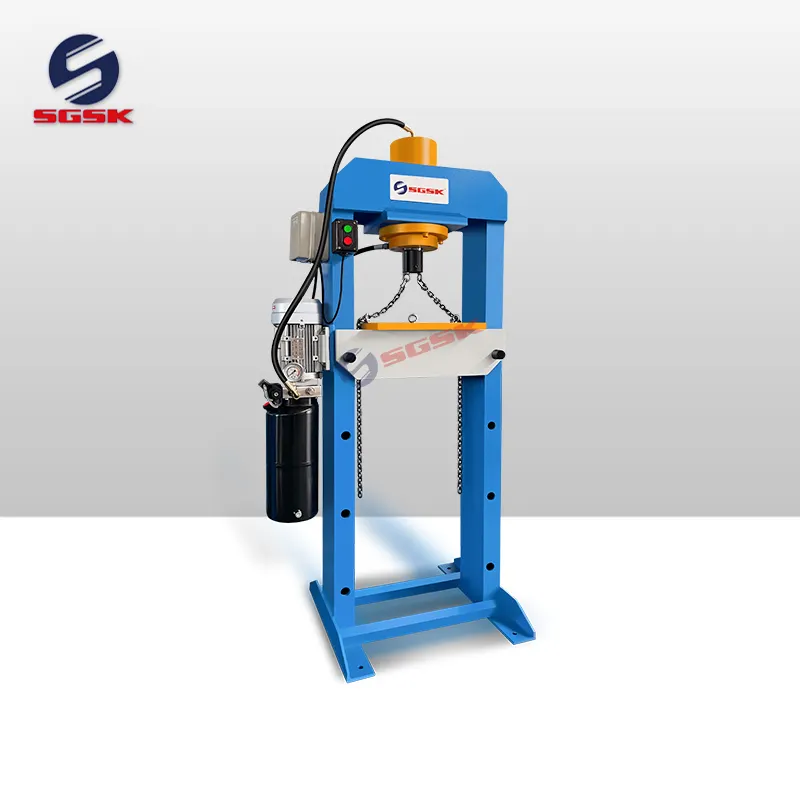 Especificações SGSK da máquina de prensa hidráulica HP-10 prensa hidráulica de 10 toneladas