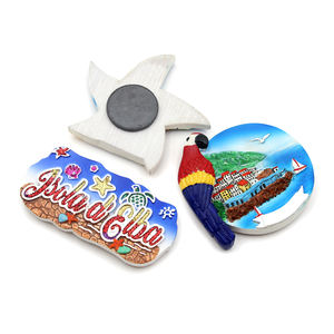 Regalos de recuerdo de viaje Italia <span class=keywords><strong>Mar</strong></span> costero Playa Imán de poliresina Vida marina tropical Imán de refrigerador - Product Image 4