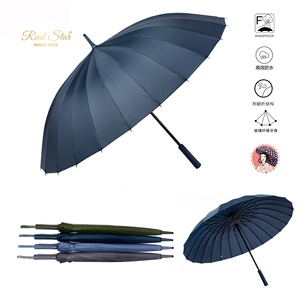 Paraguas de <span class=keywords><strong>Golf</strong></span> <span class=keywords><strong>RST</strong></span> de Alta Calidad, 24 Varillas, Tamaño Grande, Apertura Automática, Recto, Resistente al Viento - Product Image 3