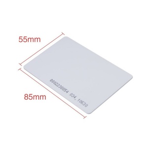 Cheap Wholesale Plastic PVC Printable Smart <b>Blank</b> Card 13.56mhz RFID IC Card - Product Image 5