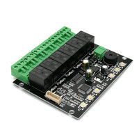 Carte de contrôle d'accès par empreinte digitale et mot de passe K219-B+G16 DC12V avec 6 sorties relais pour système de contrôle d'accès