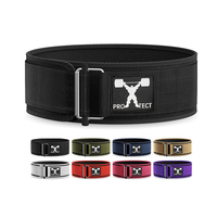 GJZ25054 Ceinture Haltérophilie en Néoprène EVA, Ceinture de Musculation pour la Gymnastique, Ceinture Fitness à Verrouillage Automatique, Logo Personnalisé Disponible