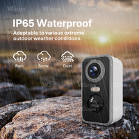 Cámara de Seguridad Inalámbrica Wistino con Batería Integrada de 5200 mAh, Detección de Movimiento PIR Infrarroja, Audio Bidireccional, Cámara Wifi para Exteriores de 5MP