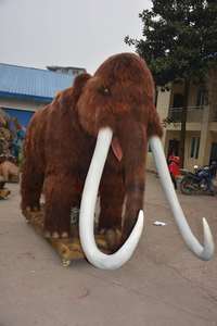 Tùy chỉnh animatronic công viên chủ đề thế giới voi ma mút animatronic mô hình - Product Image 2