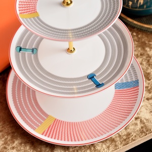 Vaisselle de banquet et de fête de style européen, ensemble de plats de présentation équestres, vente en gros, succès commercial - Product Image 4