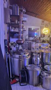 उच्च गुणवत्ता वाले स्टेनलेस स्टील सेमी-स्वचालित आसवन उपकरण 50l-1000l क्षमता ब्रैंडी और व्हिस्की 5 साल की वारंटी के लिए - Product Image 4