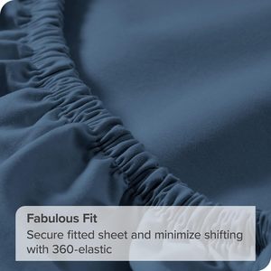クラウドランド卸売300スレッドキングナチュラル100% エジプトリネンコットン寝具セット高級ベッドシーツ - Product Image 5