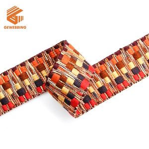 Ethnic Style 2 Inch 100% Polyester Jacquard Webbing for <b>Trampoline</b> Belt - Product Image 4