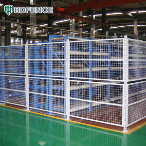 Équipement de protection pour clôture de sécurité d'atelier industriel, soudure sans soudure <span class=keywords><strong>détachable</strong></span>, isolation métallique personnalisable et antirouille - Product Image 2