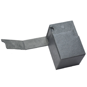 Grey PU da từ boong hộp thẻ kích thước lớn phù hợp với 100 + thẻ trò chơi hộp lưu trữ với khay xúc xắc - Product Image 4