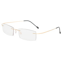 Nouvelles lunettes de lecture unisexes vintage ultra-légères sans monture, à verres correcteurs anti-lumière bleue, pour presbytie