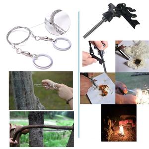 <span class=keywords><strong>2025</strong></span> khẩn cấp cắm trại <span class=keywords><strong>Survival</strong></span> <span class=keywords><strong>kit</strong></span> 13 trong 1-Dao, lửa starter, chăn, Vòng đeo tay cho đi bộ đường dài - Product Image 6