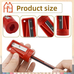 <span class=keywords><strong>Taille</strong></span>-<span class=keywords><strong>crayon</strong></span> rouge pour charpentiers, <span class=keywords><strong>taille</strong></span>-<span class=keywords><strong>crayon</strong></span> mécanique spécial en plastique pour crayons octogonaux - Product Image 3