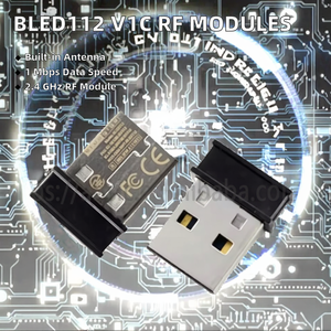 Módulo Bluetooth de Silicon Labs Bluegiga <span class=keywords><strong>BLED112</strong></span>, Dispositivo de Encriptación Inteligente Bluetooth, Compatible con Dispositivos Linux, Android y Windows - Product Image 3