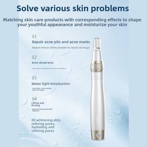 Stylo Meso ABS Portable Nano Microcristallin à Infusion USB pour Hydratation, <span class=keywords><strong>Appareil</strong></span> de Soin Facial à Domicile à Micro-aiguilles, Exosome, Étanche - Product Image 3