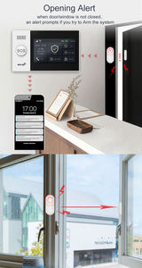 Sistema de Alarma de Seguridad Inteligente para el Hogar PG-107 Tuya GSM con Pantalla Táctil 4G WIFI y 433MHz, Control por Aplicación Alexa y Smart Life - Product Image 3