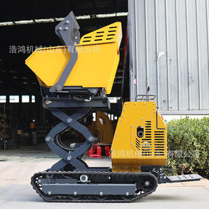 รถดัมพ์ไฮดรอลิกแบบเต็มรูปแบบ รถดัมพ์ยกไฮดรอลิกสองชั้น รถดัมพ์ขนส่งวัสดุ รถดัมพ์สำหรับทุกสภาพพื้นผิว รถดัมพ์ตีนตะขาบขนาดเล็ก - Product Image 5