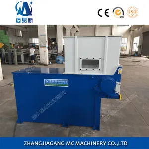 Single Shaft Shredder Single Shaft Waste Shredder Machine For Wood Plastic Crate PP PE ABS HDPE