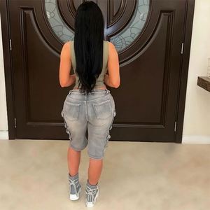 <strong>Cargo</strong> Skirts <strong>Women</strong> Workwear Skirts, Pencil Skirts, Denim Skirts In-Stock Wholesale Denim Short Skirts - Product Image 3