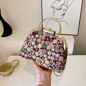 กระเป๋าสะพายไหล่สำหรับผู้หญิงกระเป๋าสะพายข้างสายโซ่แบบเรียบง่าย - Product Image 2