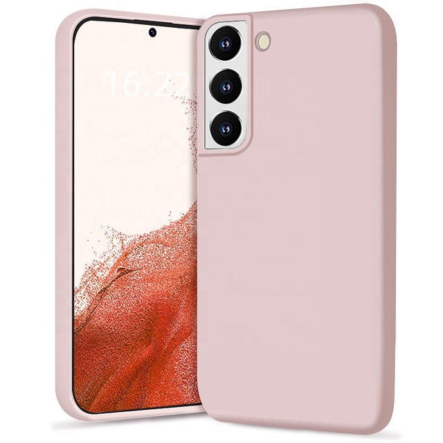 WIntop S22 Ultra Slim Candy Color Soft Liquid Silicone Shockproof Business Design Phone Case for for S22/S21/S20/S20