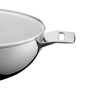 Échantillon gratuit <span class=keywords><strong>Wok</strong></span> de cuisson antiadhésif à fond d'<span class=keywords><strong>induction</strong></span> ODM 3 plis en <span class=keywords><strong>acier</strong></span> inoxydable <span class=keywords><strong>Wok</strong></span> sauteuse - Product Image 6