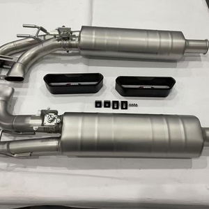 ระบบท่อไอเสียแบบ Catback สำหรับรถยนต์เบนซ์ G-Class W464 G63 G500 รุ่น AK Style ผลิตจากสแตนเลส 304 - Product Image 3