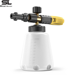 Sulai <b>Machinery</b> <b>Car</b> Wash Foam Bottle 1000Ml Manual High Pressure Compatible With Krcher K2 K7 Series - Product Image 1