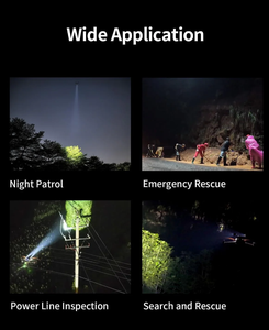 LKTOP Matrice Enterprise Spotlight, Luz de Búsqueda de Alto Brillo con Control Remoto para Cuadricópteros Matrice, Operaciones Nocturnas - Product Image 5