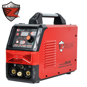 Machine à souder ZELDA PRO-TIG/MMA-250P Pulse 2 en 1, double usage, portable, numérique, argon - Product Image 1