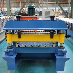 Nhà máy mới Giá uốn cong uốn tạo thành máy tự động bánh răng mang cho vòm đường cong mái Bảng điều khiển màu thép bao gồm động cơ - Product Image 2