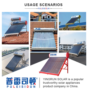 Commercio all'ingrosso piatto geyser solare piscina riscaldatore del sistema di riscaldamento solare pannello di acqua riscaldatore con fonte di aria pompa di calore per la scuola progetto - Product Image 6
